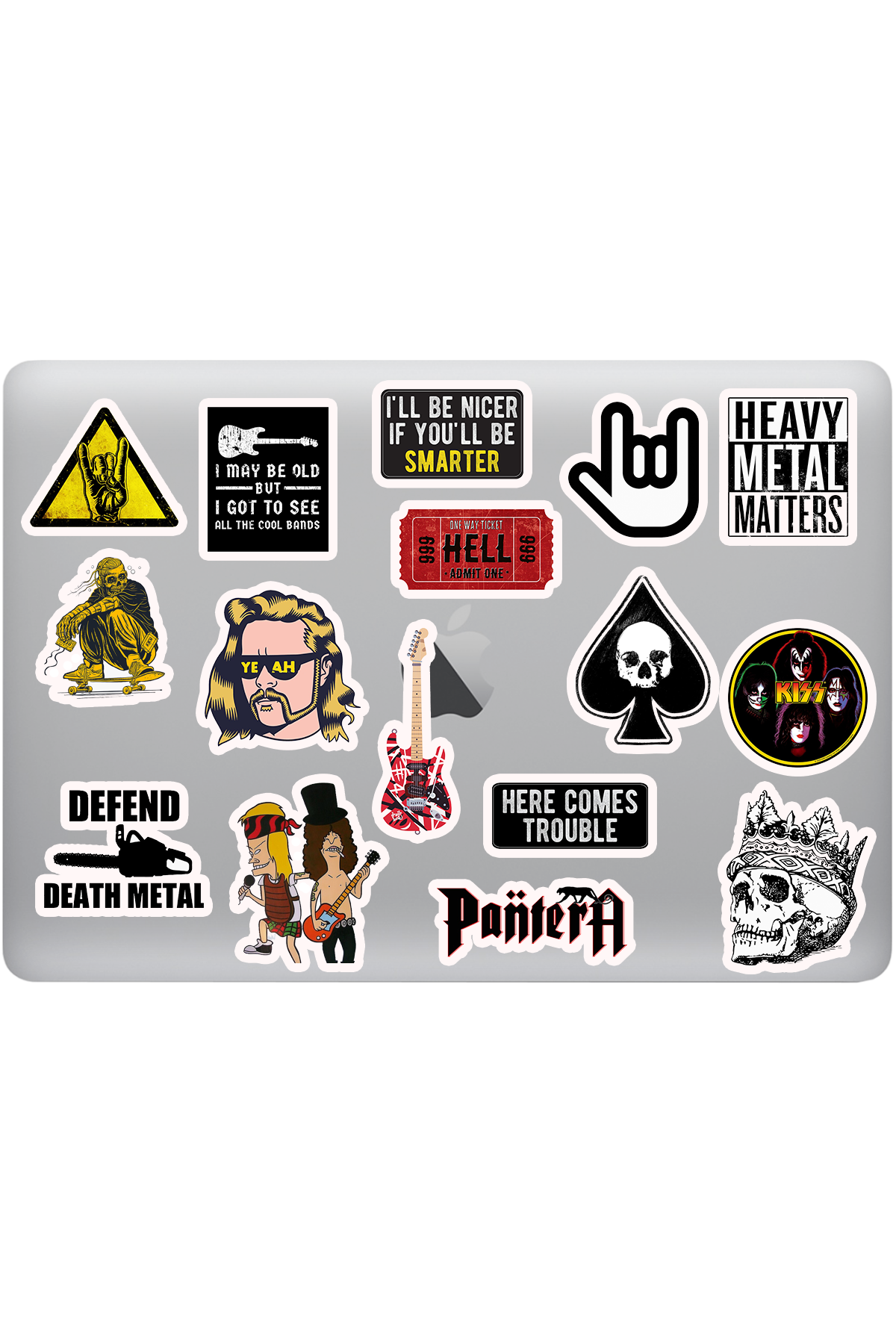 heavy metal sticker paketi rock sticker seti heavy metal sticker paketi rock sticker seti
