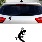 2 Adet Kertenkele Sticker Oto Sticker Araba Sticker 1
