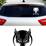 Börü ve Göktürk Oto Sticker Araba Cam