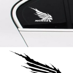 Honda Kuru Kafa Oto Sticker Cam Sticker 1