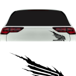 Honda Kuru Kafa Oto Sticker Cam Sticker 2