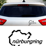 Nürburgring Oto Sticker Araba Sticker 2
