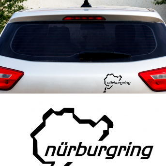 Nürburgring Oto Sticker Araba Sticker 2