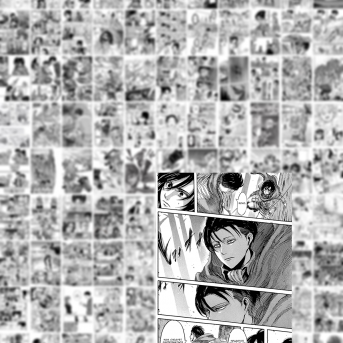attack on titan manga magazine poster seti