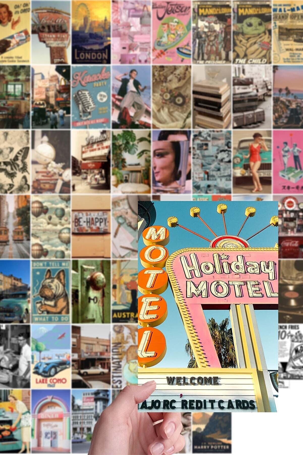 retro poster seti retro poster seti